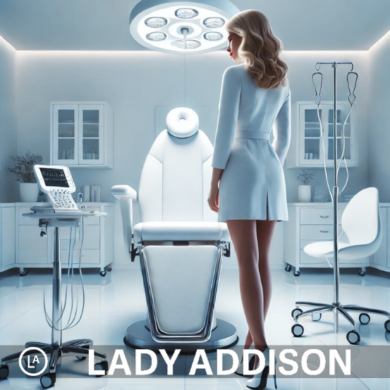 OHRgasmus erotische Hypnose Lady Addison Klinik Erotik erste Untersuchung