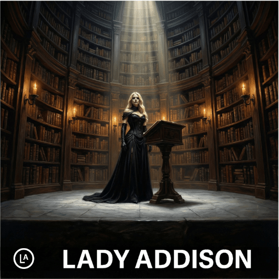 OHRgasmus erotische Hypnose Lady Addison Paralleluniversum die verbotene Bibliothek