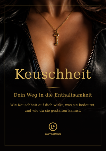 Frau mit goldenem Schlüsselamulett und schwarzer Lederjacke